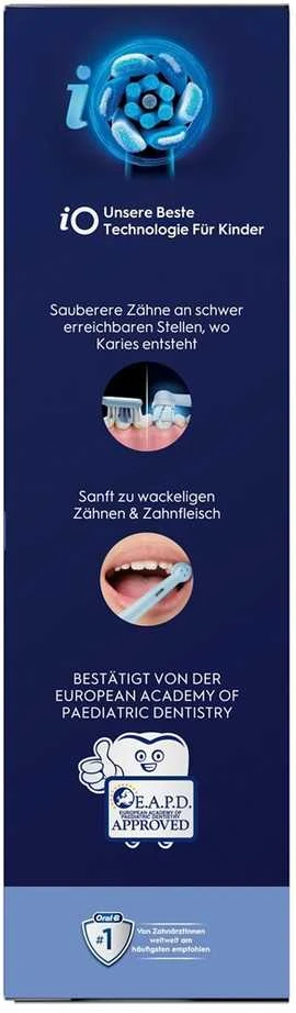Dantų šepetėlis Oral-B iO 2 Kids 6+ Stitch + Dėklas mėlyna