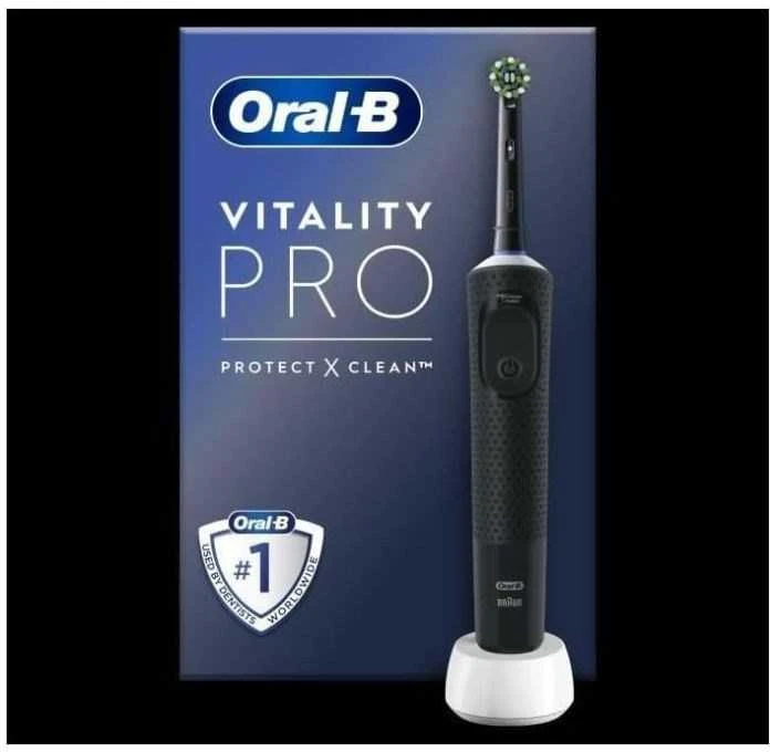 Braun Oral-B VITALITY PRO D103 Box Juodas Dantų šepetėlis