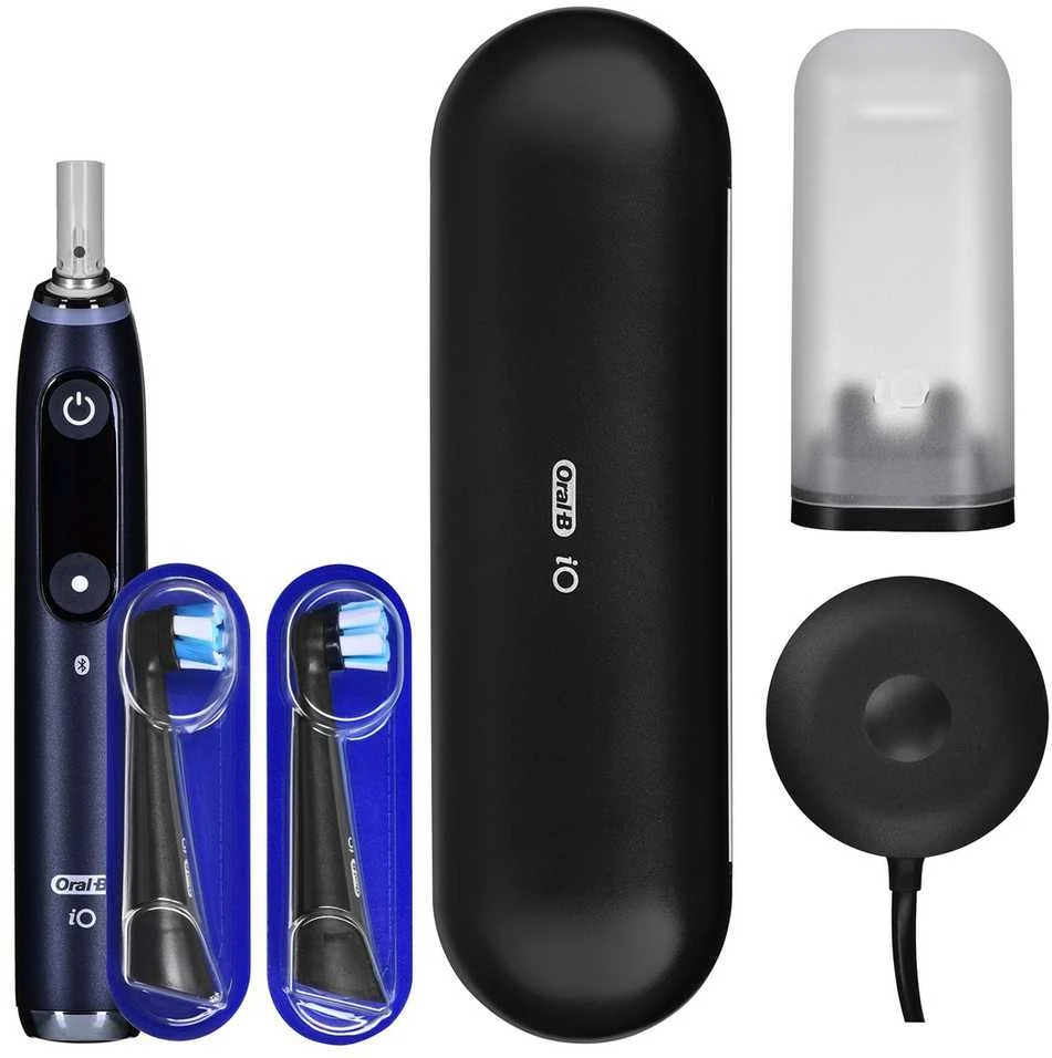 ORAL-B iO Series 9 Elektrinis dantų šepetėlis, juodos spalvos