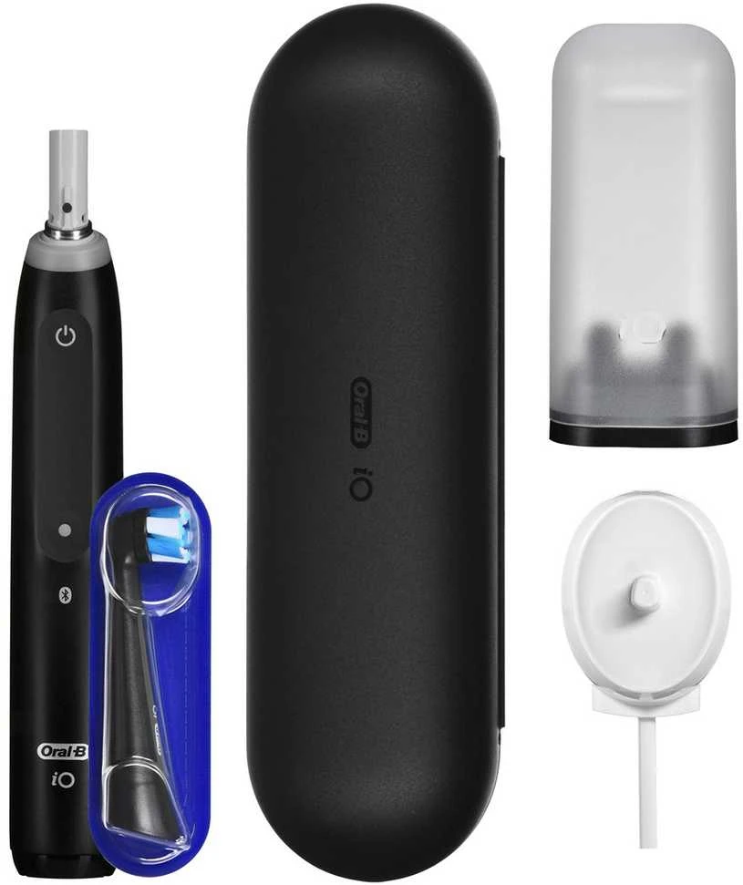 Braun iOG5.1B6.2DK Oral-B iO5 Elektrinis Dantų Šepetėlis Matt Juodas