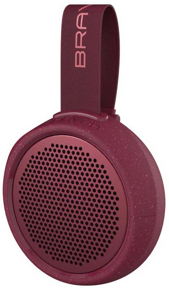 Braven BRV 105 nešiojamas vandeniui atsparus Bluetooth garsiakalbis, Raudonas