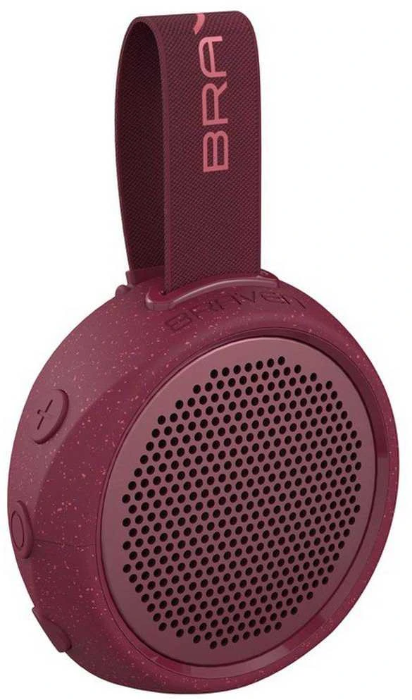 Braven BRV 105 nešiojamas vandeniui atsparus Bluetooth garsiakalbis, Raudonas
