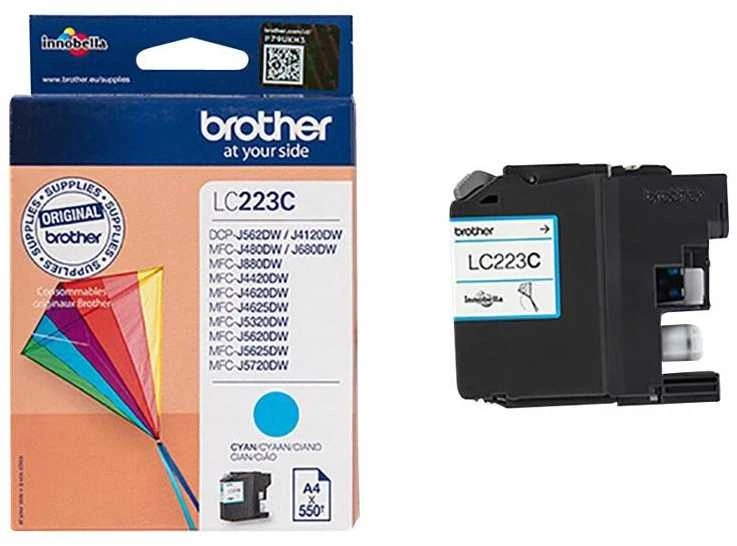 Brother LC-223C | Rašalo kasetė | Žydra spalva