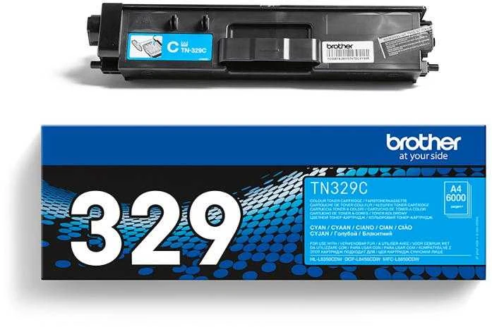 BROTHER TN-329C TONER S.HIGH CYAN 6000P