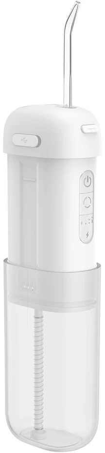 Burnos irigatorius - Medisana OI 200, baltas, 0,2 l, 4 režimai, 2 antgaliai, įkraunamas per USB-C