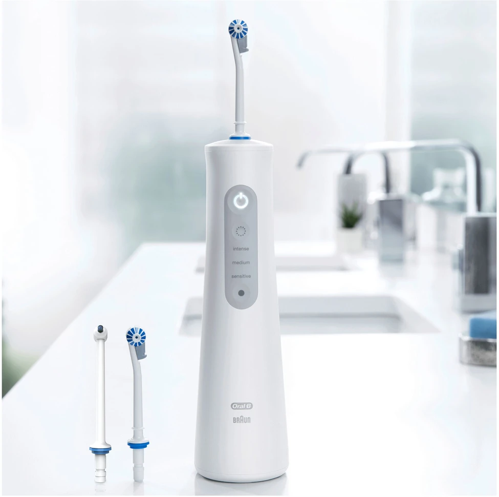 Burnos irigatorius - Oral-B AquaCare 6 Pro-Expert Baltas