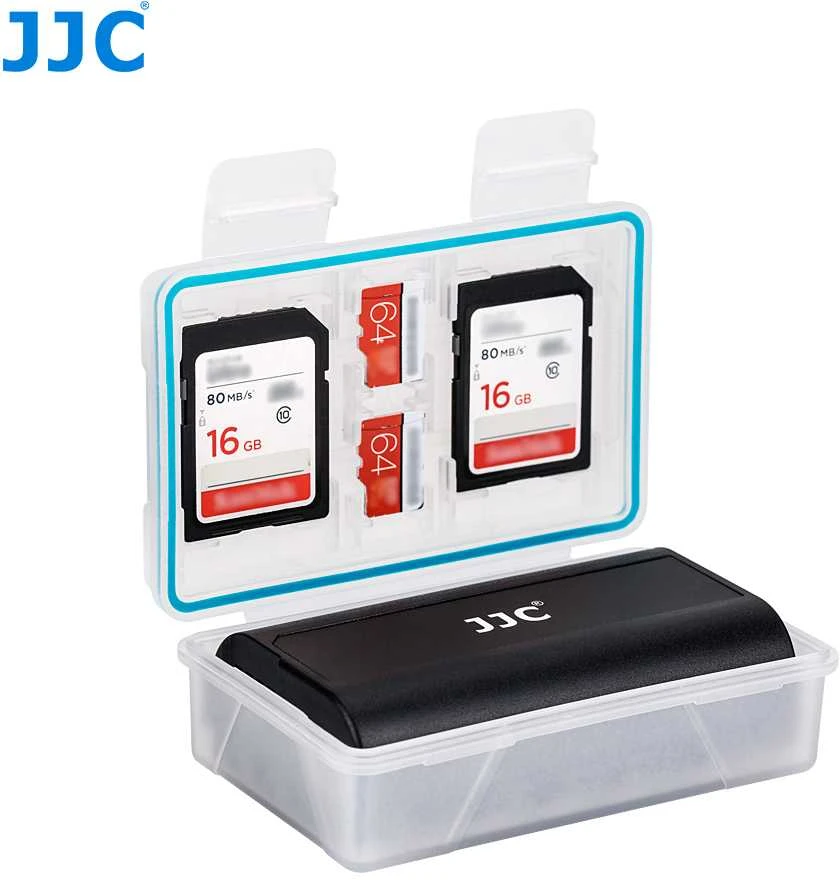 Byla - JJC BC 5 Multi Function Baterija Case, tvirtas, kompaktiškas dizainas
