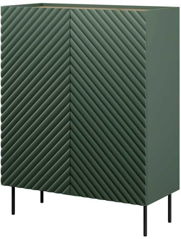 Onda 98x127 cm spintelė su banguotais fasadais