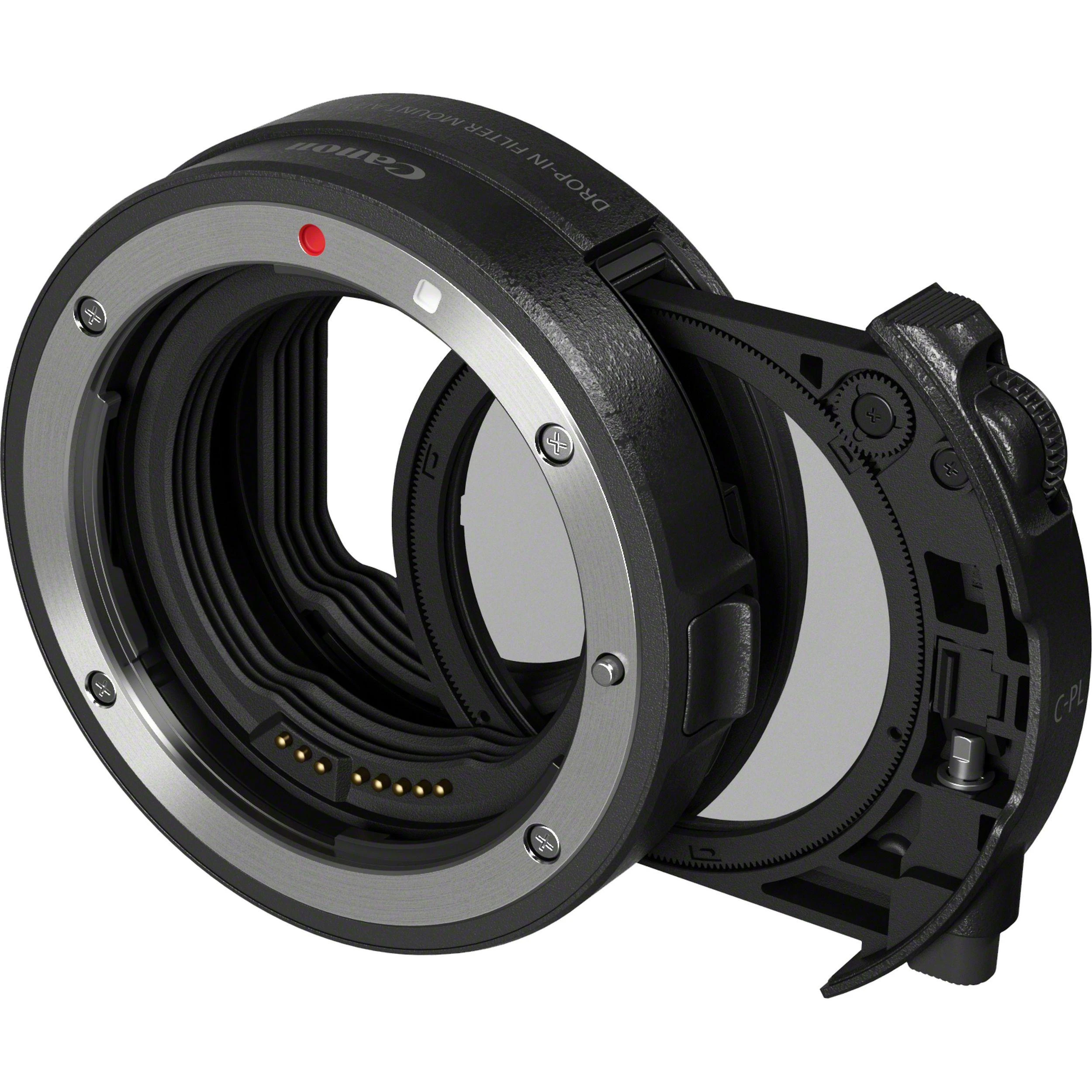 Objektyvas „Canon EF-EOS R“ adapteris su C-PL filtru