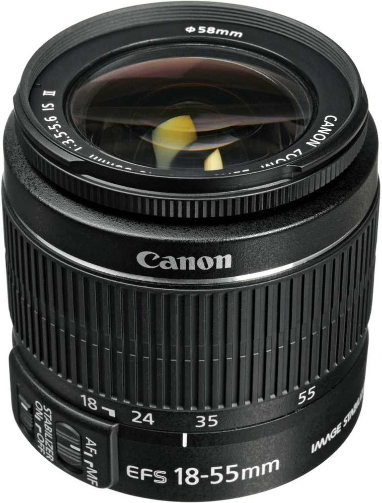 Canon EOS 2000D + EF-S 18-55mm IS II + EF-S 55-250mm IS STM