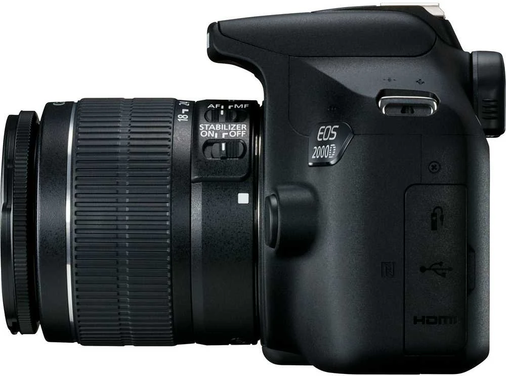 Canon EOS 2000D + EF-S 18-55mm IS II + EF-S 55-250mm IS STM