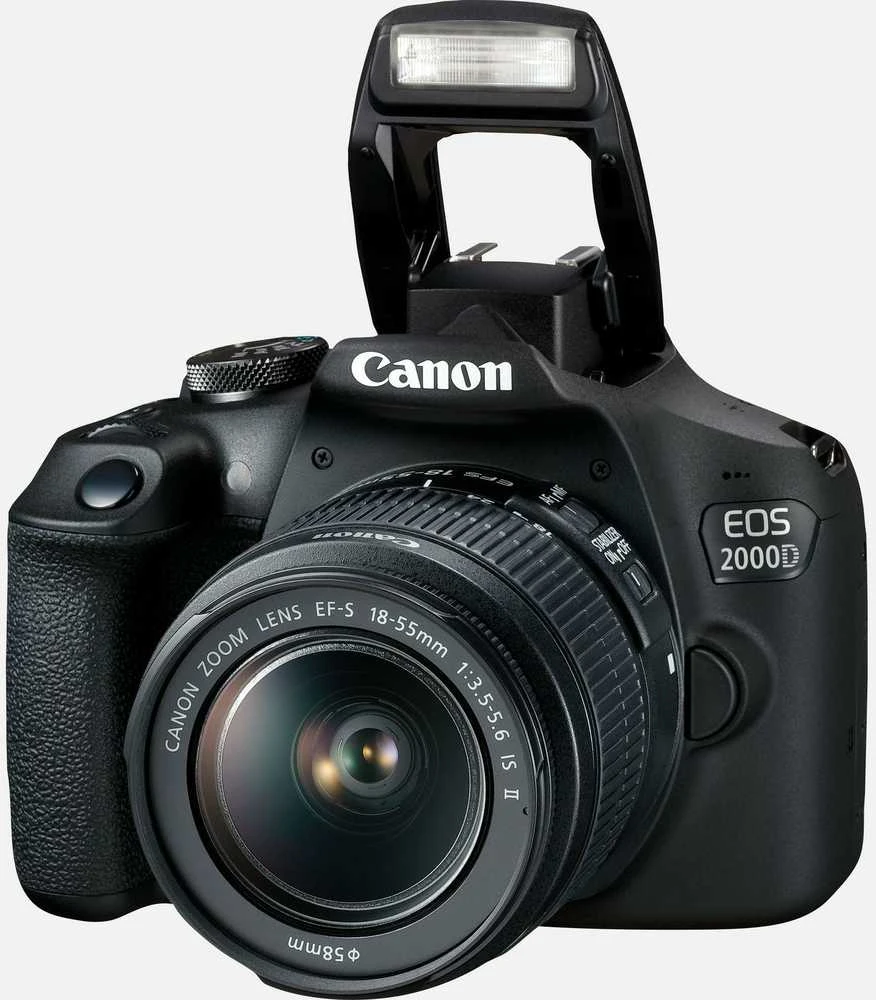 Canon EOS 2000D + EF-S 18-55mm IS II + EF-S 55-250mm IS STM