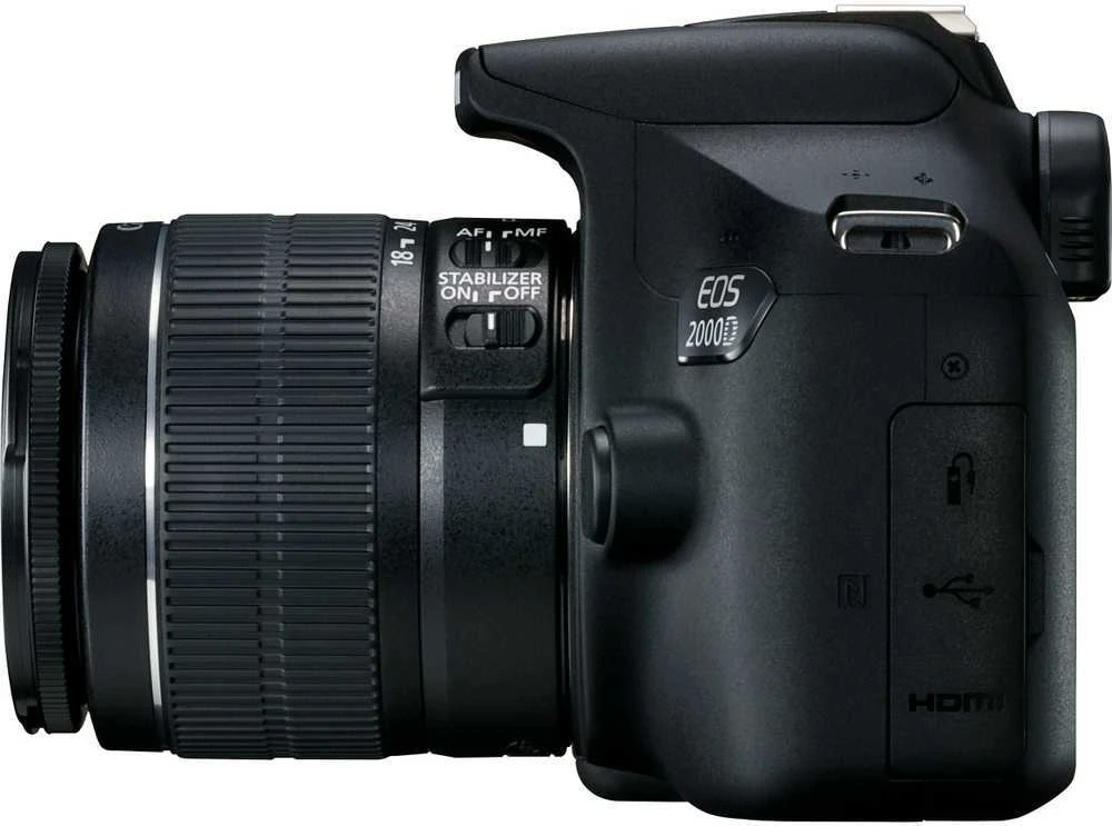 Canon EOS 2000D + EF-S 18-55mm IS STM + EF-S 75-300mm III