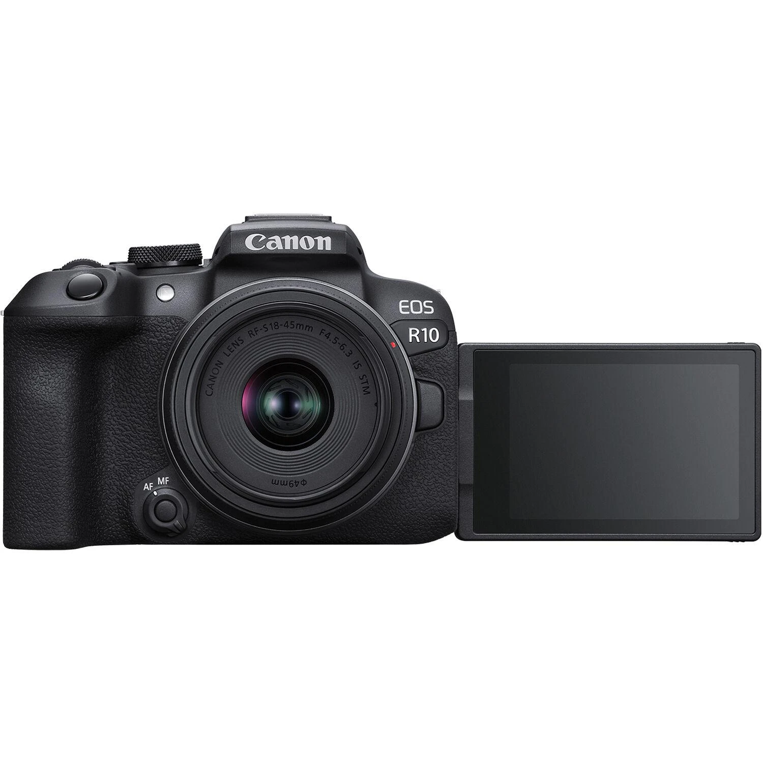 Canon EOS R10 + RF-S 18-45mm F4.5-6.3 IS STM (F/4.5-6.3 IS STM) + tvirtinimo adapteris EF-EOS R