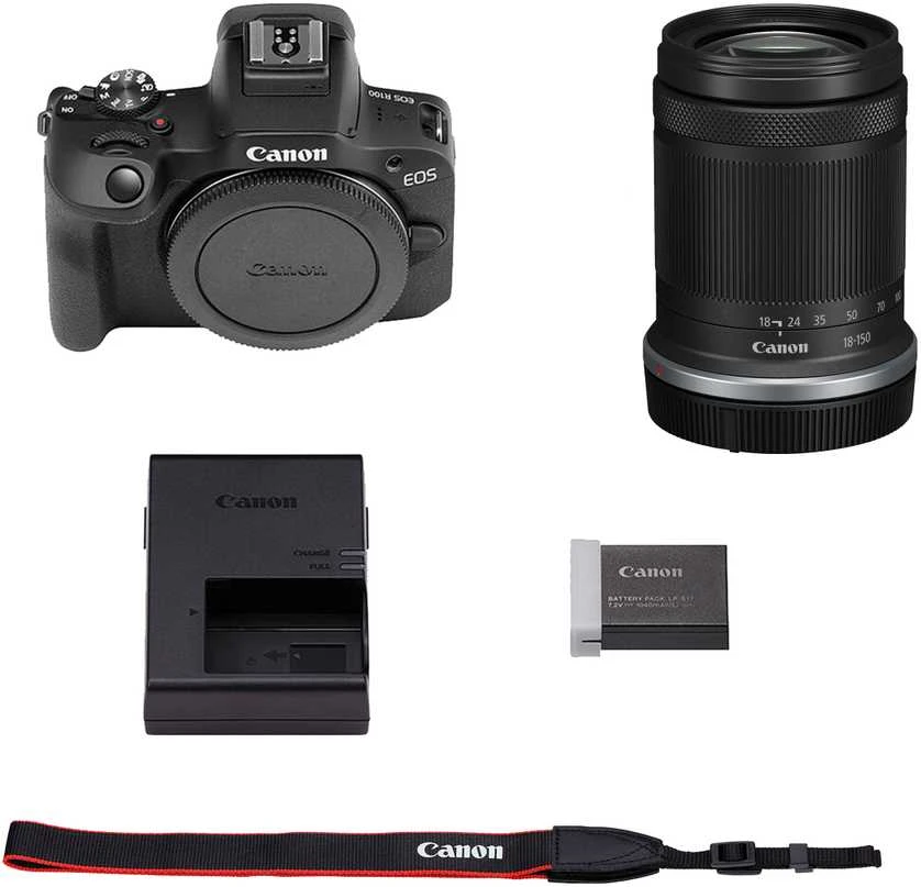 Canon EOS R100 + RF-S 18-150mm F3.5-6.3 IS STM