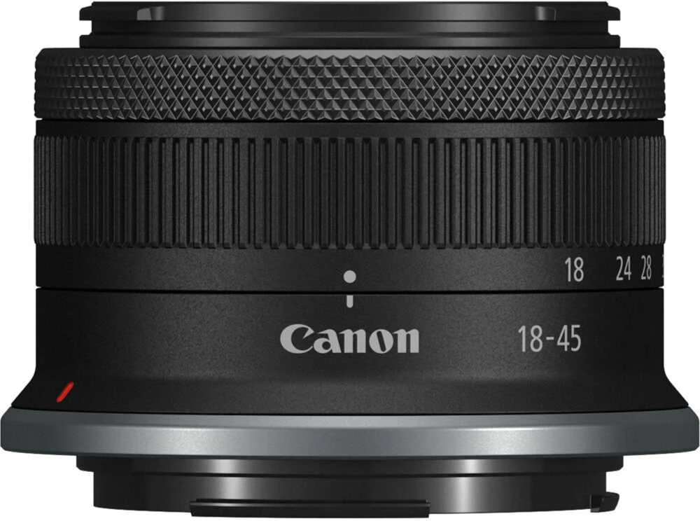 Canon EOS R100 + RF-S 18-45mm F4.5-6.3 IS STM + Mount Adapteris EF-EOS R