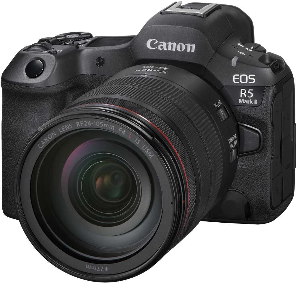 Canon EOS R5 Mark II + RF 24-105mm f/4L IS USM + Mount Adapteris EF-EOS R