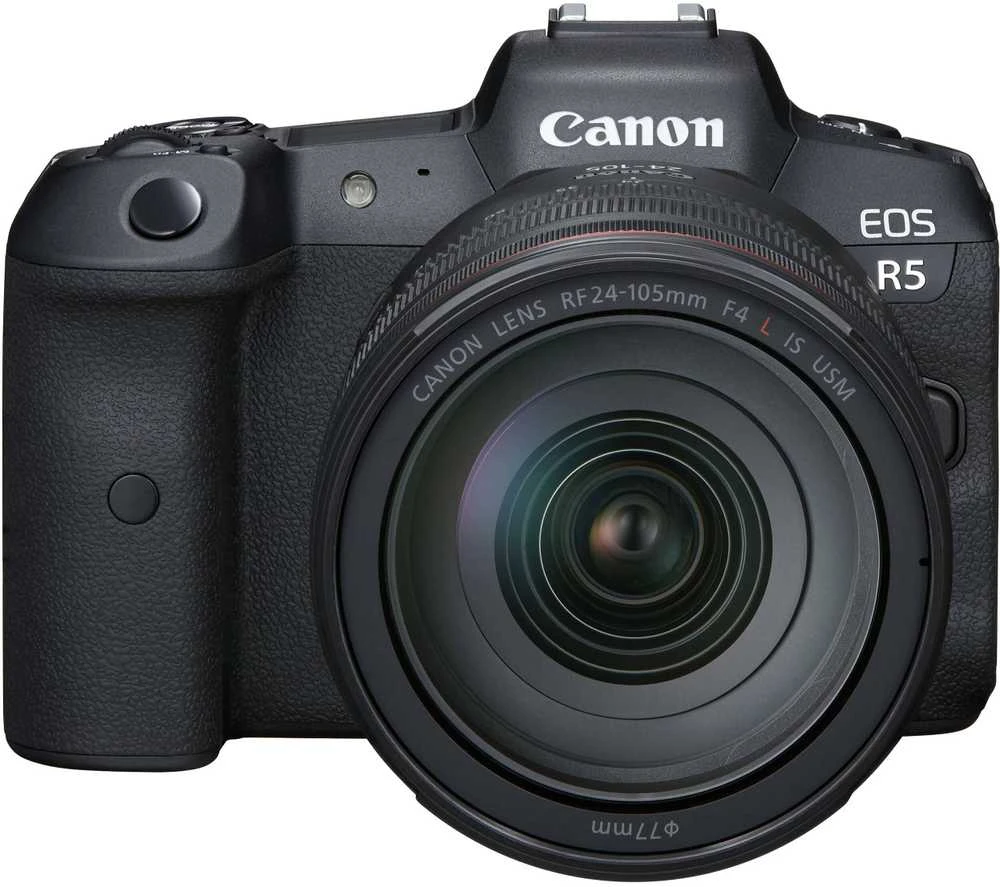 Canon EOS R5 + RF 24-105mm f/4L IS USM + Mount Adapteris EF-EOS R