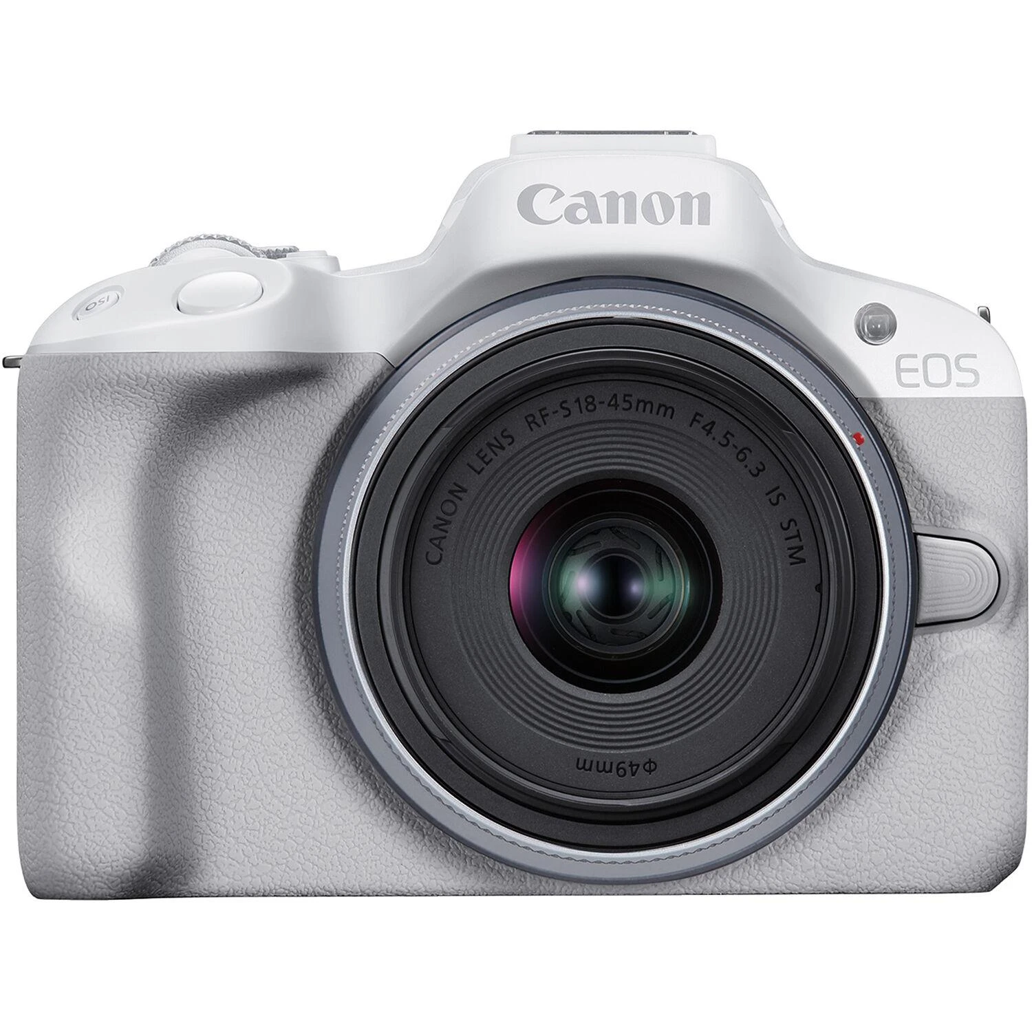 „Canon“ | EOS R50 WH + RF-S 18-45mm F4.5-6.3 IS STM (SIP) | 24,2 megapikselių | Vaizdo stabilizatorius | ISO jautrumas (maks.) 32000 | Ekrano įstrižainė 2,95 colio | „Wi-Fi“ | Vaizdo įrašymas | Automatinis, rankinis | CMOS | Baltas