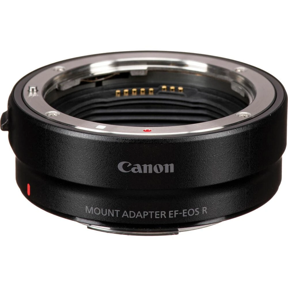 Canon EOS R50 + RF-S 18-45mm f/4.5-6.3 IS STM + Mount Adapteris EF-EOS R (Juodas)