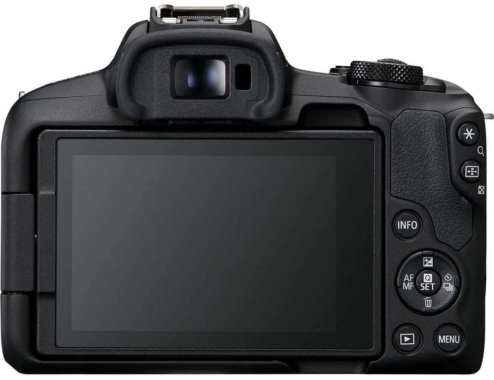 Canon EOS R50 + RF-S 18-45mm f/4.5-6.3 IS STM + Mount Adapteris EF-EOS R (Juodas)
