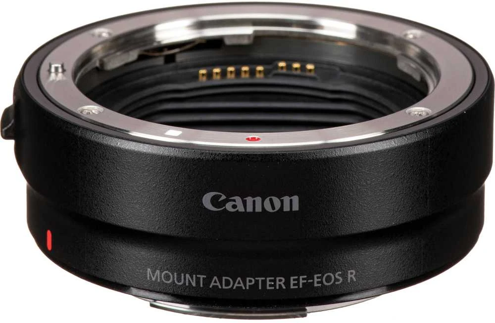 Canon EOS R50 + RF-S 18-45mm IS STM (Baltas) + RF-S 55-210mm IS STM + Mount Adapteris EF-EOS R