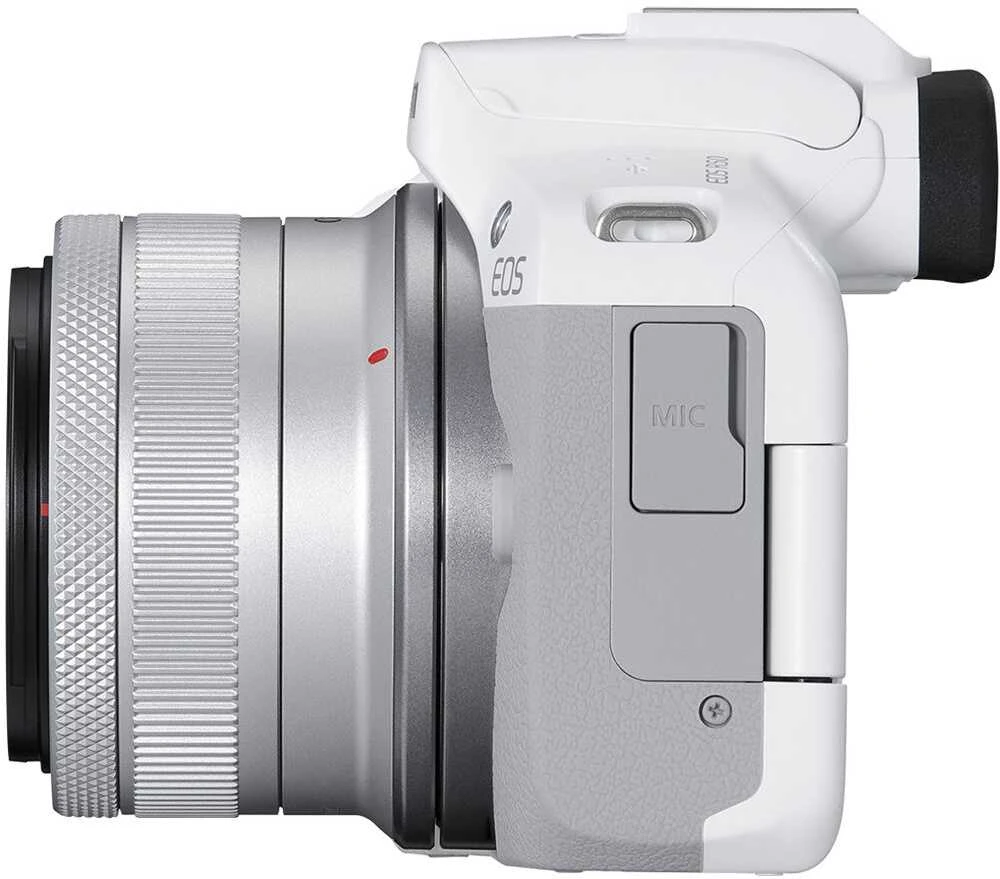 Canon EOS R50 + RF-S 18-45mm IS STM (Baltas) + RF-S 55-210mm IS STM + Mount Adapteris EF-EOS R