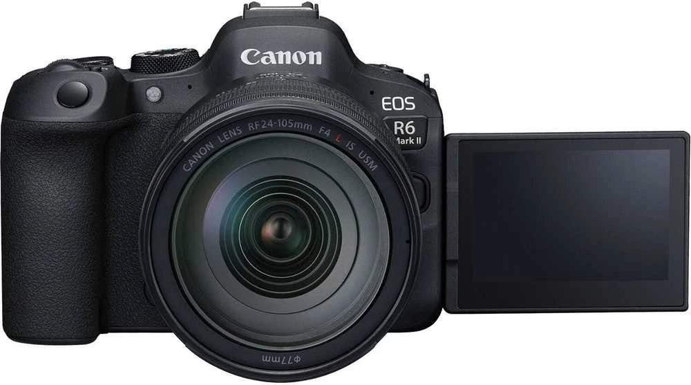 Canon EOS R6 Mark II + RF 24-105mm f/4L IS USM + Mount Adapteris EF-EOS R