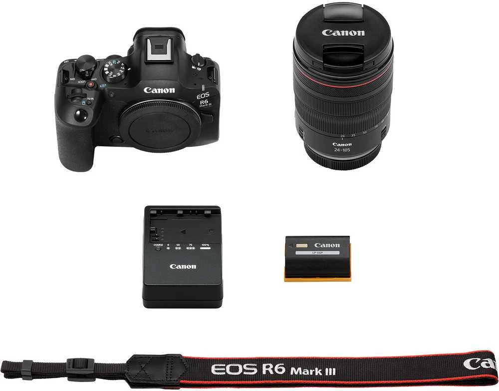 „Canon EOS R6 Mark III“ + RF 24-105 mm f/4L IS USM