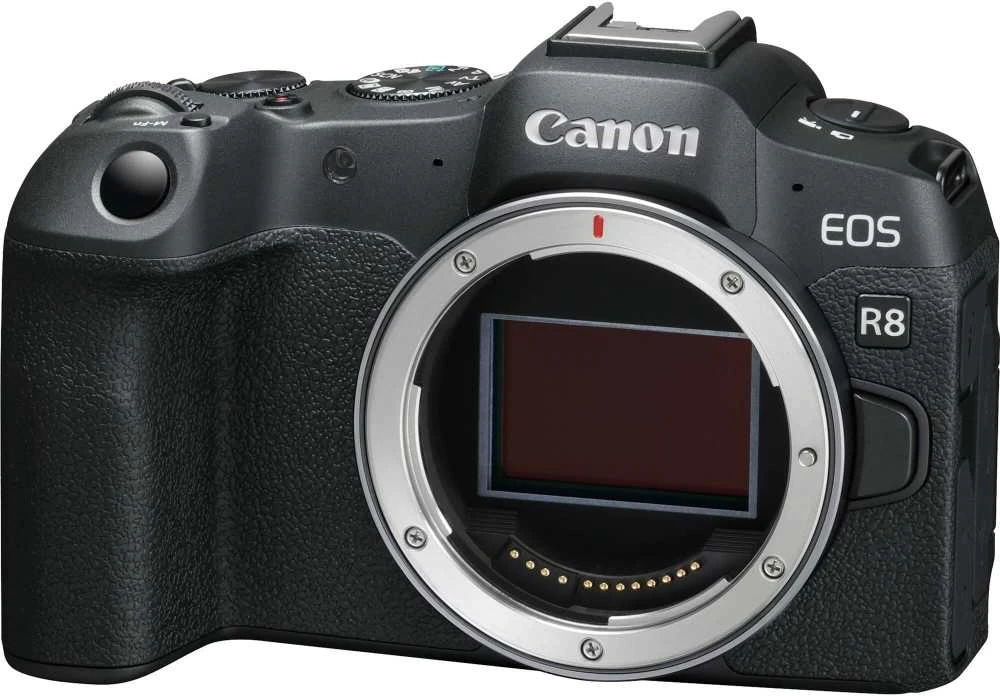 Canon EOS R8 + Mount Adapteris EF-EOS R