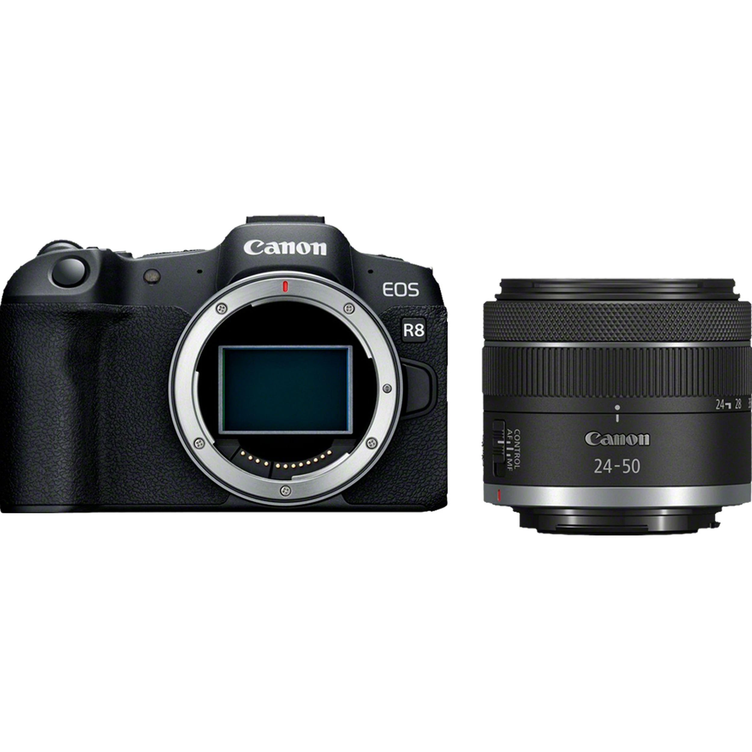 Canon EOS R8 + RF 24-50mm IS STM (Juodas)