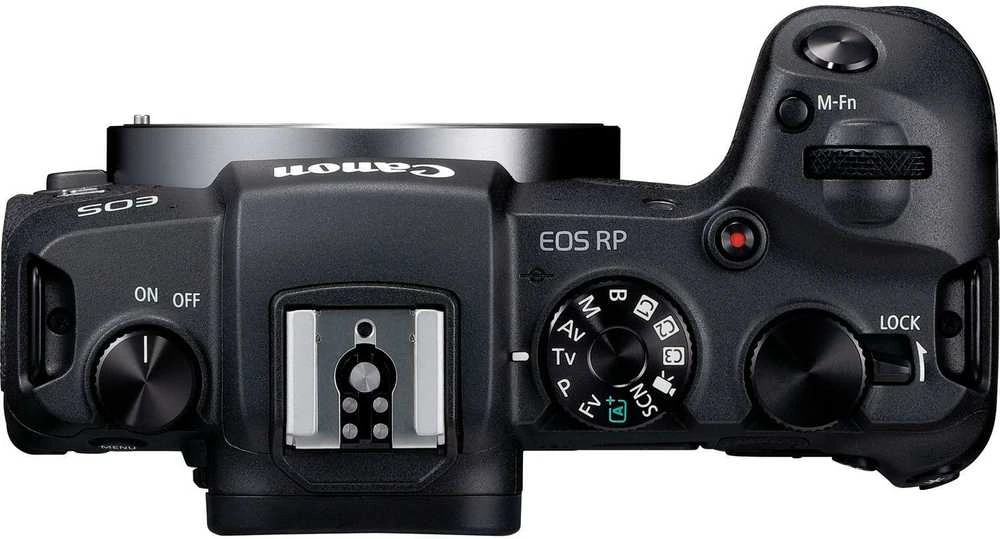 Objektyvas Canon EOS RP + RF 24-105mm F4-7.1 IS STM MILC 26,2 MP CMOS 6240 x 4160 pikseliai Juoda
