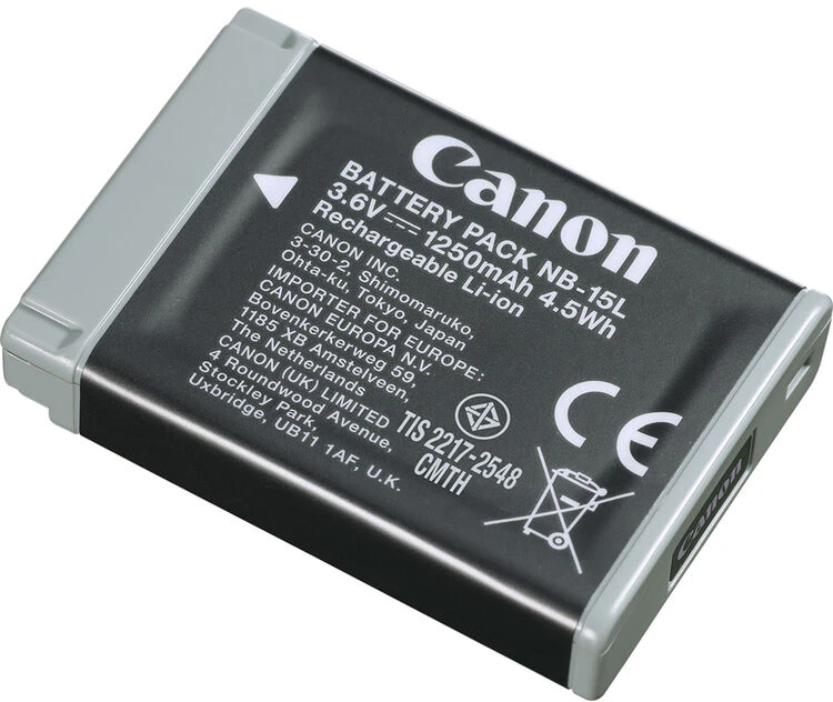 „Canon NB-15L“ baterija