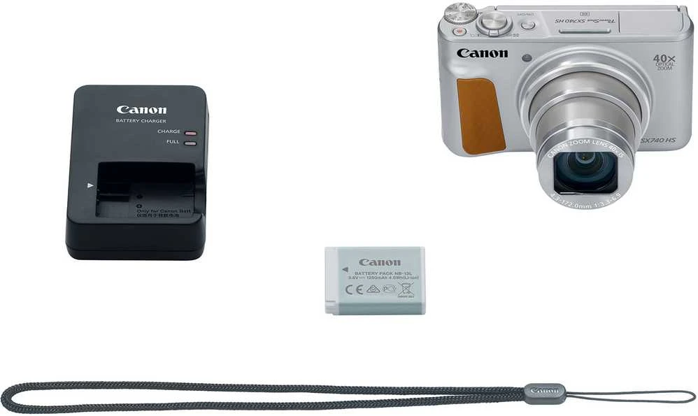 Canon PowerShot SX740 HS Lite Sidabrinė