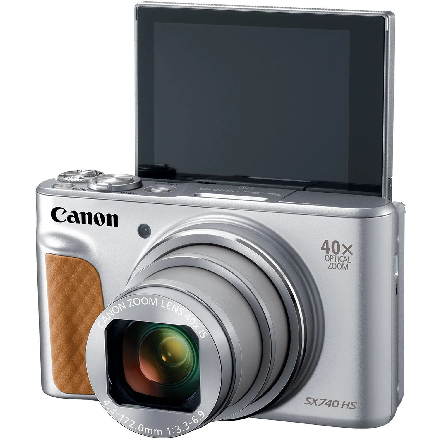 Canon PowerShot SX740 HS Kompaktiškas fotoaparatas 20,3 MP CMOS 5184 x 3888 pikseliai 1/2.3" Sidabras