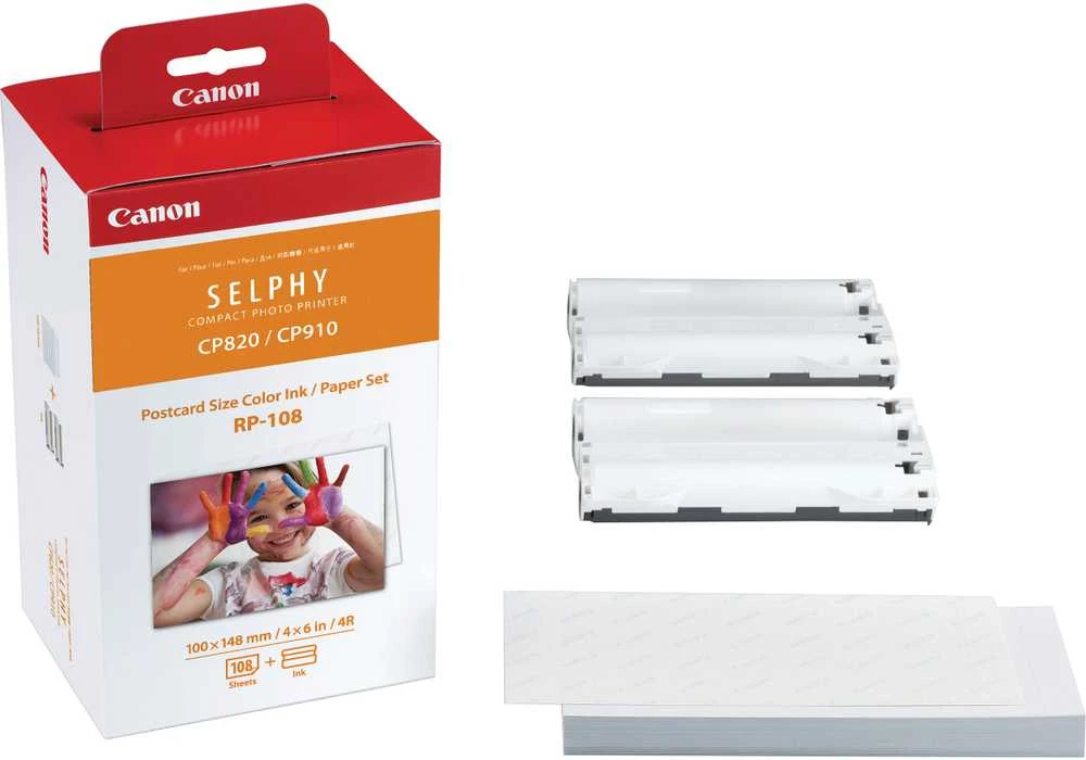 Canon spalvoto rašalo/popieriaus rinkinys SELPHY CP1300 Spausdintuvas | RP-108