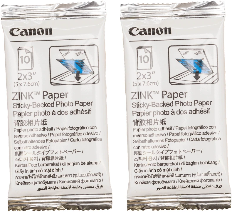 Canon Zink Photo Paper (20 sheets)