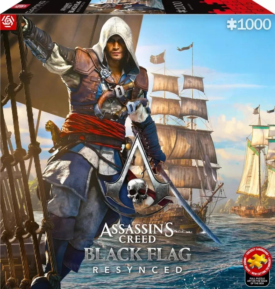 „Cenega“ dėlionė „Good Loot Gaming“ – „Assassin's Creed“ Juodas vėliavos sinchronizavimas, 1000 vnt.