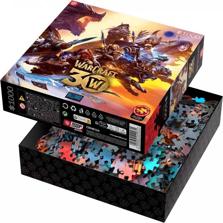 Cenega Dėlionė „Good Loot Gaming“ – „World of Warcraft“: „Warcraft“ 30-mečio jubiliejus, 1000 vnt.