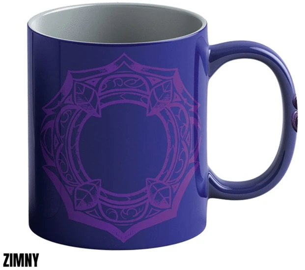 „Cenega“ šilumos atskleidimo puodelis „Good Loot World of Warcraft“ – vidurnaktis 480 ml Mėlyna