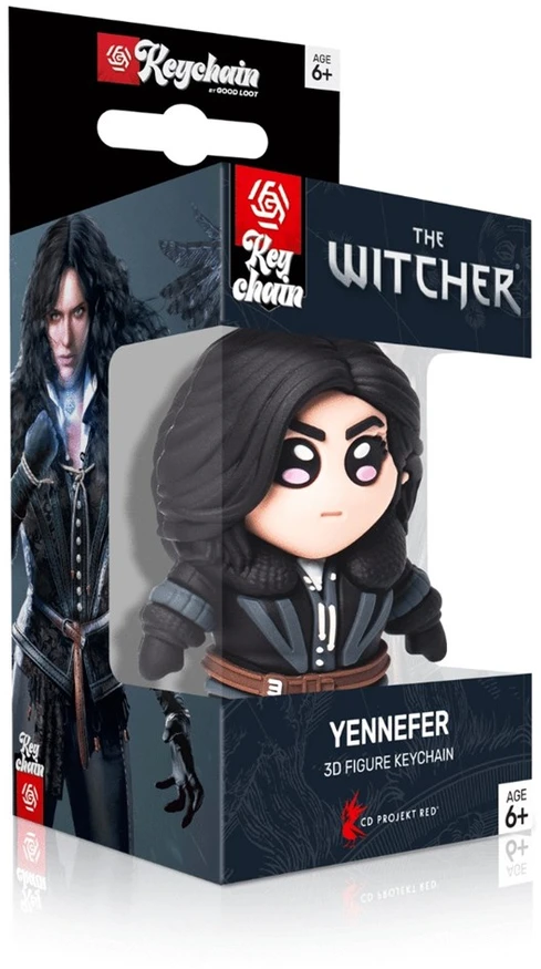 Cenega 3D raktų pakabukas „Good Loot The Witcher 3“ – Yennefer