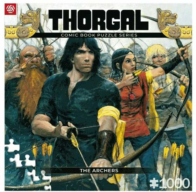 Dėlionė Cenega Puzzle Good Loot komiksų knyga – Thorgal: The Archers 1000 vnt.