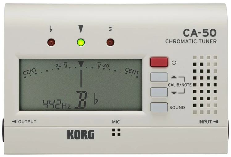 Korg CA-50 - chromatic imtuvas
