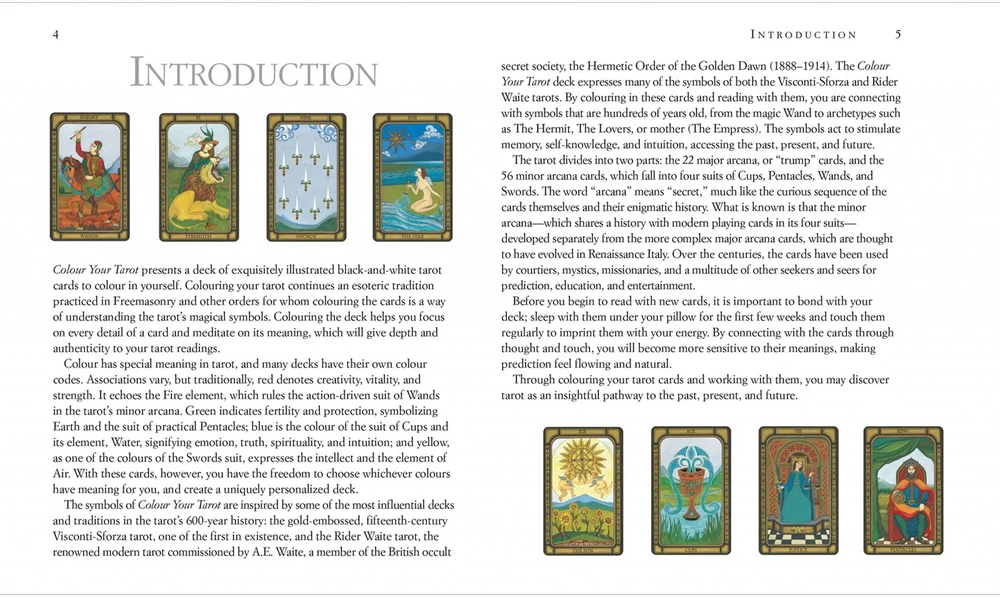 Cico Books Colour Your Tarot Kortos