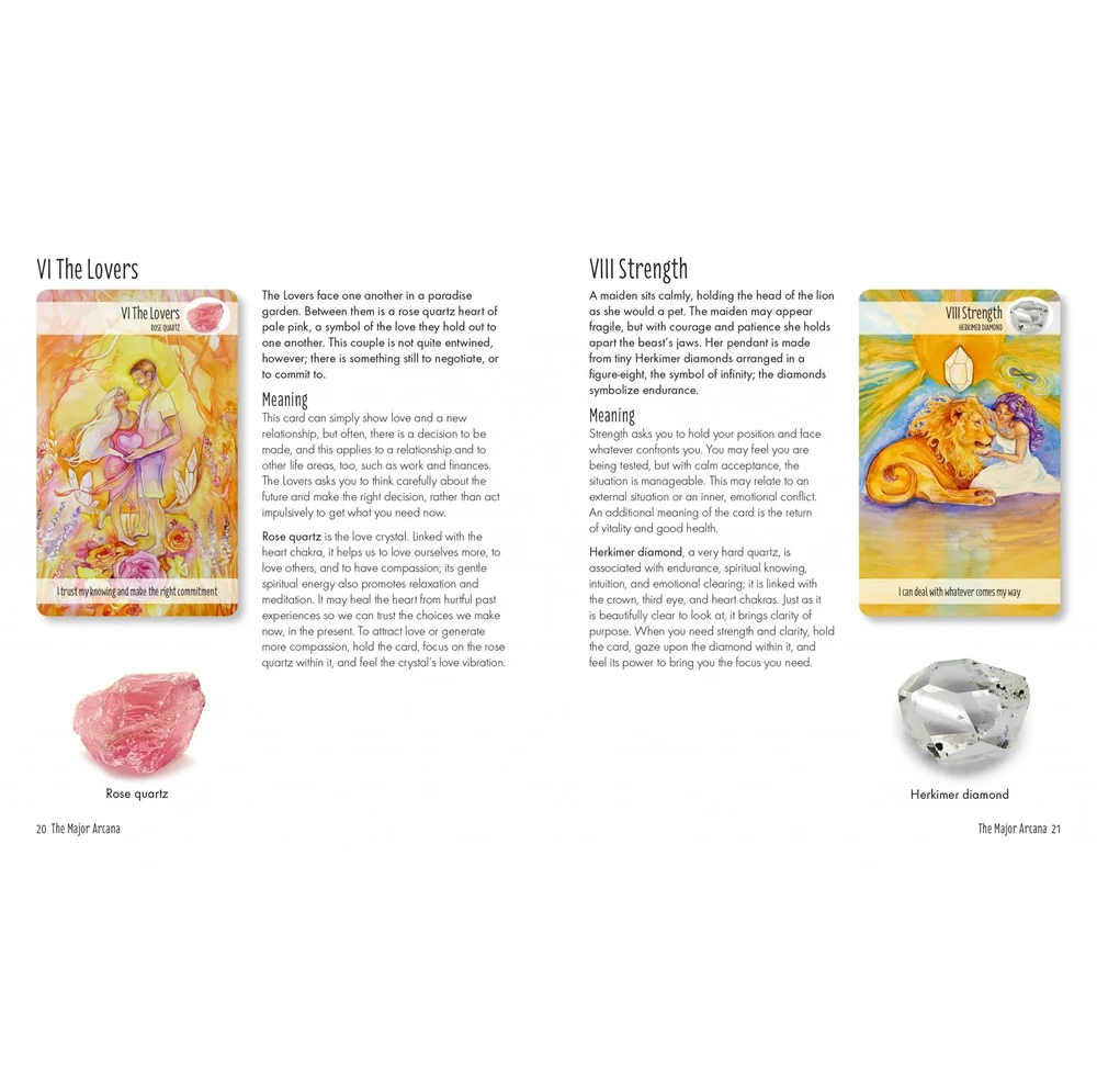 Cico Books The Crystal Power Taro Kortų Ir Knygos Rinkinys
