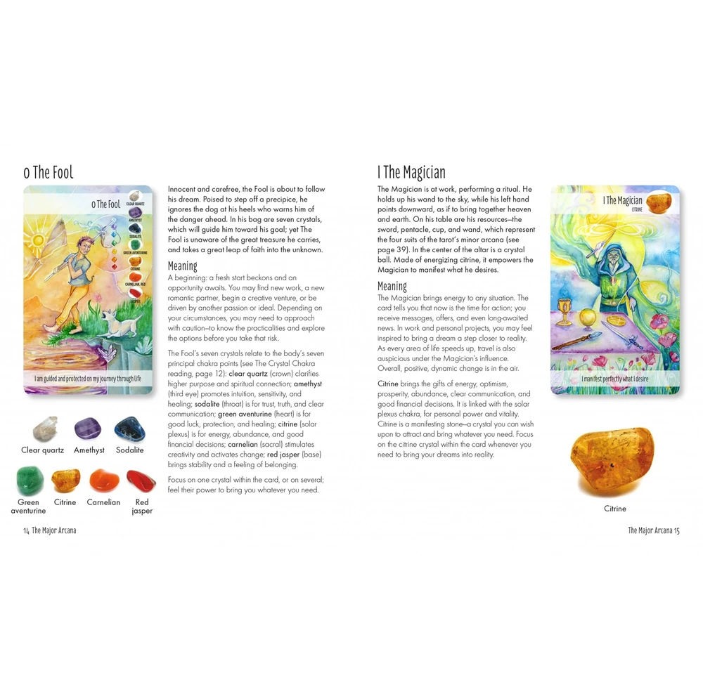 Cico Books The Crystal Power Taro Kortų Ir Knygos Rinkinys