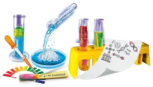 Chemijos laboratorija Clementoni, mokslo įdomybės