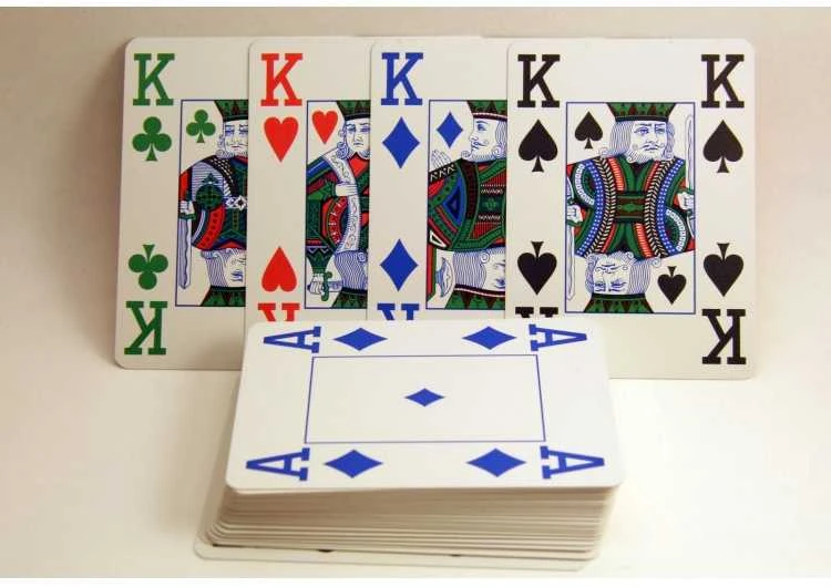 Copag 4 Colour Pokerio Kortos (Mėlynos)