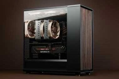 Noctua NH-D15 G2 LBC aušintuvas sumontuotas kompiuterio viduje