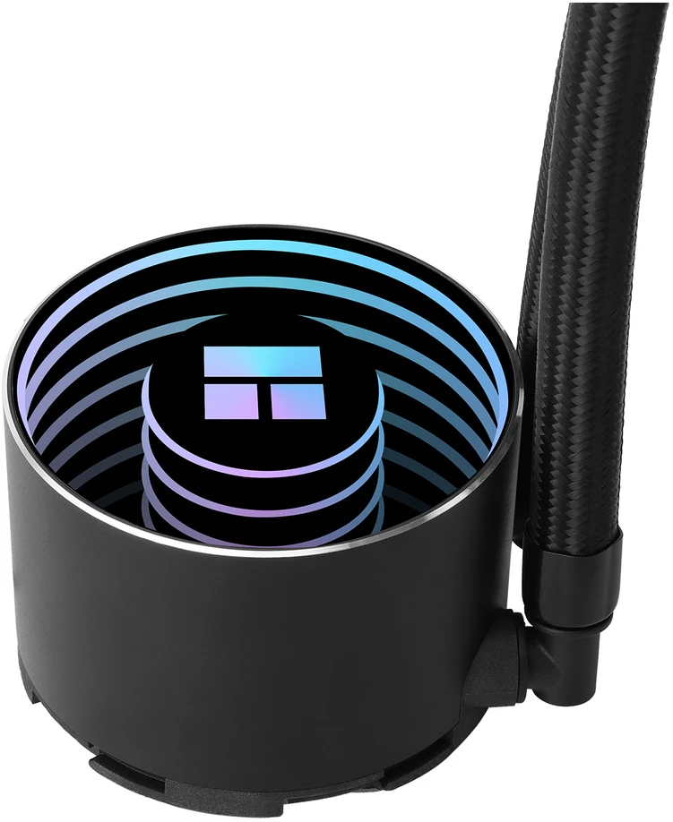 Thermalright Frozen Notte 360 ARGB V2 Juodas (360mm) (Juodas) Procesoriaus AIO Aušintuvas